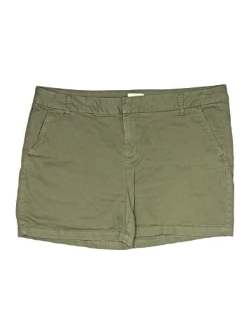 Caslon Khaki Shorts (view 1)