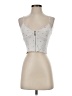 Me To We Silver Tank Top Size S - photo 1