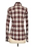 J.Crew Plaid Red Long Sleeve Button-Down Shirt Size 2 - photo 2
