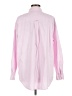 H&M Pink Long Sleeve Button-Down Shirt Size M - photo 2