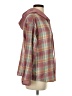 Shein 100% Polyester Plaid Pink Long Sleeve Blouse Size S - photo 4