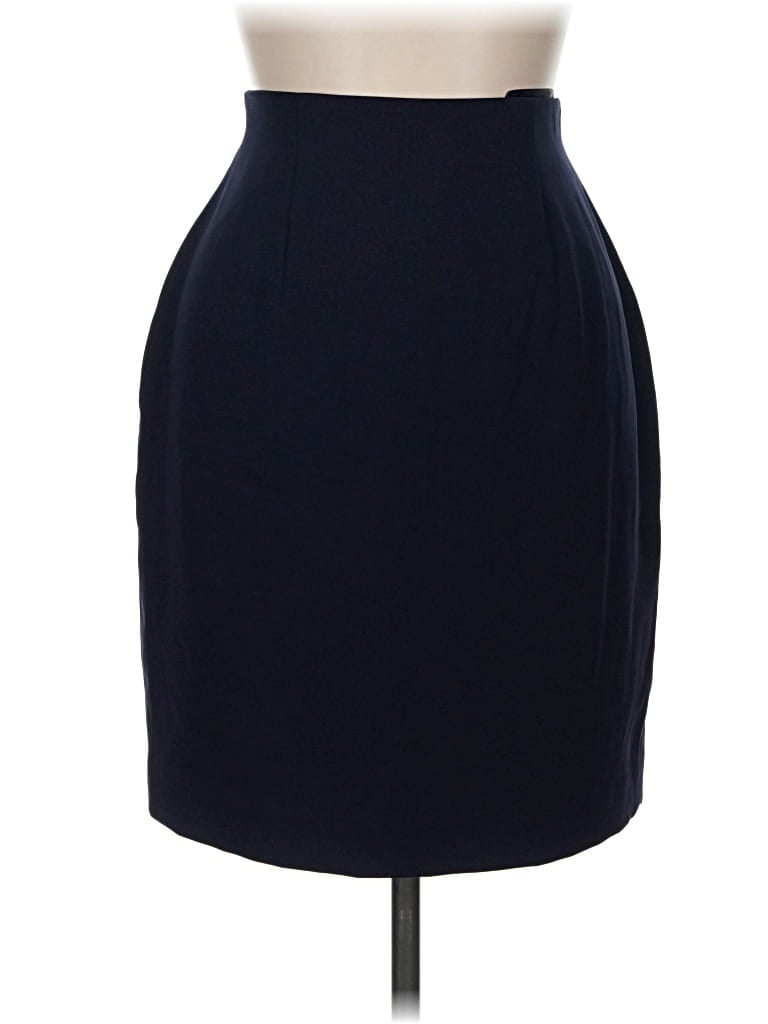 Pre-owned Valerie Stevens Formal Skirt In Blue