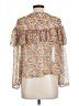 Forever 21 100% Polyester Ivory 3/4 Sleeve Blouse Size L - photo 2