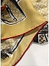 Louis Vuitton 100% Silk Yellow Tan Silk Scarf One size - photo 4