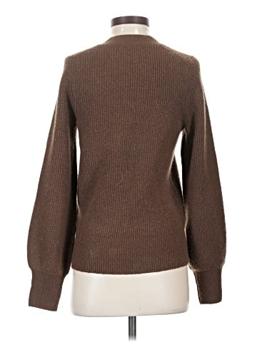 Madewell Melwood Square-Neck Pullover Sweater in Coziest Yarn (view 2)