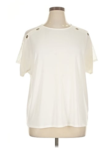 NY Collection Short Sleeve Top (view 1)