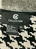 Collection Houndstooth Black Silk Cardigan Size XL - photo 7