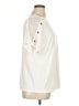 NY Collection Ivory Short Sleeve Top Size XL - photo 4