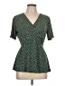 41Hawthorn Green Short Sleeve Blouse Size L - photo 1