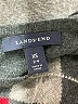 Lands' End Argyle Gray Pullover Sweater Size XS - photo 7