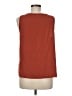 Shein 100% Viscose Brown Sleeveless Blouse Size 8 - 10 - photo 2