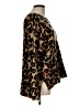 Jamison Animal Print Brown Pullover Sweater Size L - photo 4
