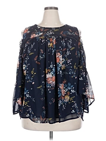 Lucky Brand 3/4 Sleeve Blouse (view 1)