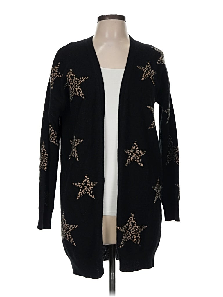 Pre-owned Magaschoni Cardigan Sweater In Black