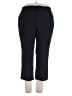 Elle Solid Black Dress Pants Size XL - photo 1
