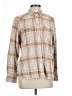 J.Crew 100% Cotton Plaid Tan Long Sleeve Button-Down Shirt Size 12 - photo 1