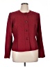 Evan Picone 100% Polyester Tweed Red Jacket Size 14 - photo 1