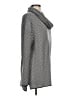 Calvin Klein 100% Acrylic Houndstooth Gray Turtleneck Sweater Size L - photo 4