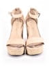 Dream Pairs Tan Wedges Size 7 - photo 2