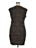 Nine West Animal Print Brown Casual Dress Size XL - photo 2