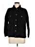 ASOS 100% Cotton Solid Black Denim Jacket Size 6 - photo 1