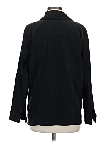 Karen Scott Sport Long Sleeve Button-Down Shirt (view 2)
