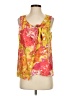 J.Crew 100% Silk Orange Sleeveless Silk Top Size 2 - photo 1
