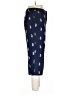 Calligraphie Print Blue Casual Pants Size 12 - photo 4