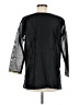 Novica Black 3/4 Sleeve Blouse Size M - photo 2