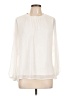 Zara Ivory Long Sleeve Blouse Size L - photo 1