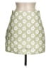 Shein 100% Polyester Floral Green Casual Skirt Size 6 - photo 1