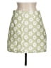 Shein 100% Polyester Floral Green Casual Skirt Size 6 - photo 2