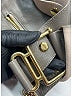 Chloé Gray Leather Kuroa Shoulder Bag One size - photo 6
