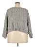 Free People Tweed Gray Pullover Sweater Size L - photo 2