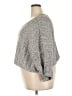 Free People Tweed Gray Pullover Sweater Size L - photo 5