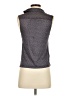 Pimkie Gray Sleeveless Button-Down Shirt Size XXS (estimated) - photo 2