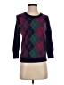 Talbots Argyle Purple Pullover Sweater Size P (petite) - photo 1