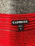 Express 100% Nylon Red Short Sleeve Top Size M - photo 7