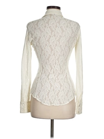 Equipment Long Sleeve Blouse (view 2)