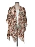 Maurices 100% Polyester Ivory Kimono One size - photo 1