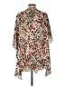 Maurices 100% Polyester Ivory Kimono One size - photo 2