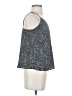 Nine West 100% Polyester Black Sleeveless Top Size S - photo 4