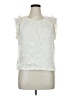 Express 100% Polyester Ivory Sleeveless Blouse Size XL - photo 1
