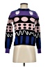 Unbranded Polka Dots Purple Pullover Sweater Size S - photo 1