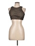 Papaya Black Sleeveless Top Size L - photo 1