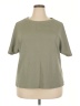 Unbranded Green Short Sleeve Top Size 2X - photo 1