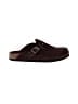 White Mountain 100% Leather Brown Mule/Clog Size 9 - photo 1