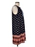 Nine Britton Print Blue Casual Dress Size M - photo 4