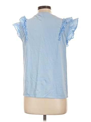 LC Lauren Conrad Short Sleeve Blouse (view 2)