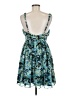 BCBGeneration 100% Polyester Tropical Blue Cocktail Dress Size 8 - photo 2
